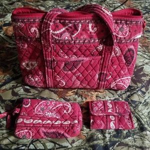 Vera Bradley matching set